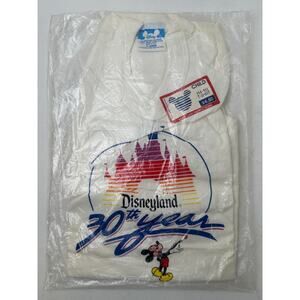 NWT Vintage 1985 Disneyland 30th Year Anniversary T-shirt Children's XL (14-16)